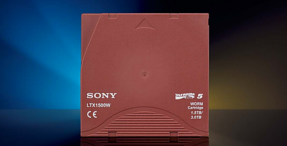 Sony lagrar 185 terabyte