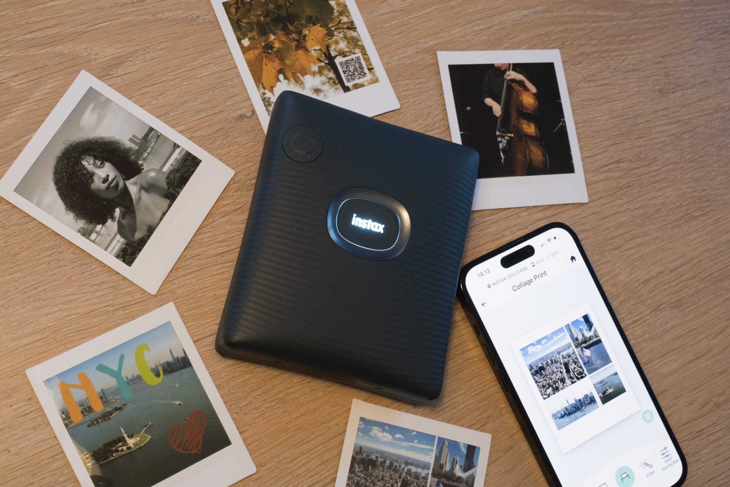 Fujifilm INSTAX Square Link Instant Smartphone Printer w/Instax