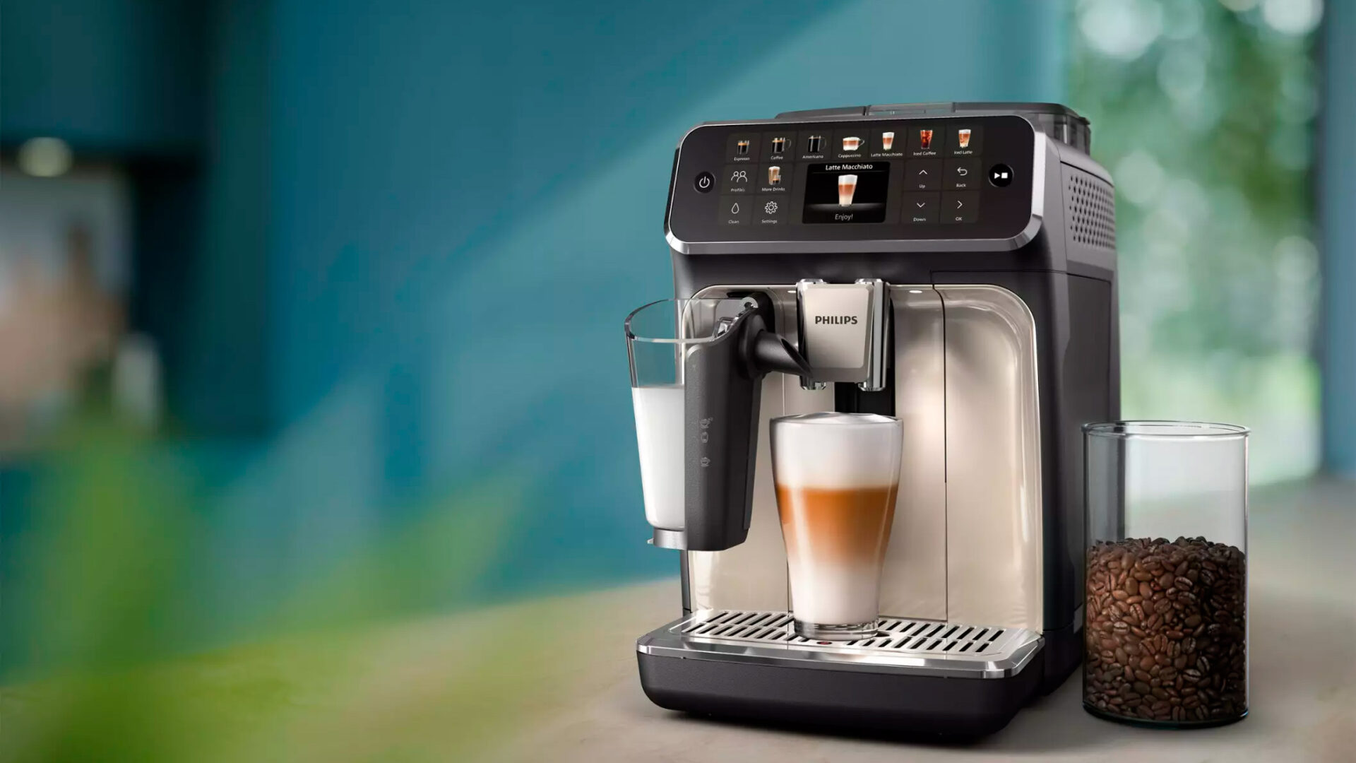 Snabb och tyst espressomaskin från Philips