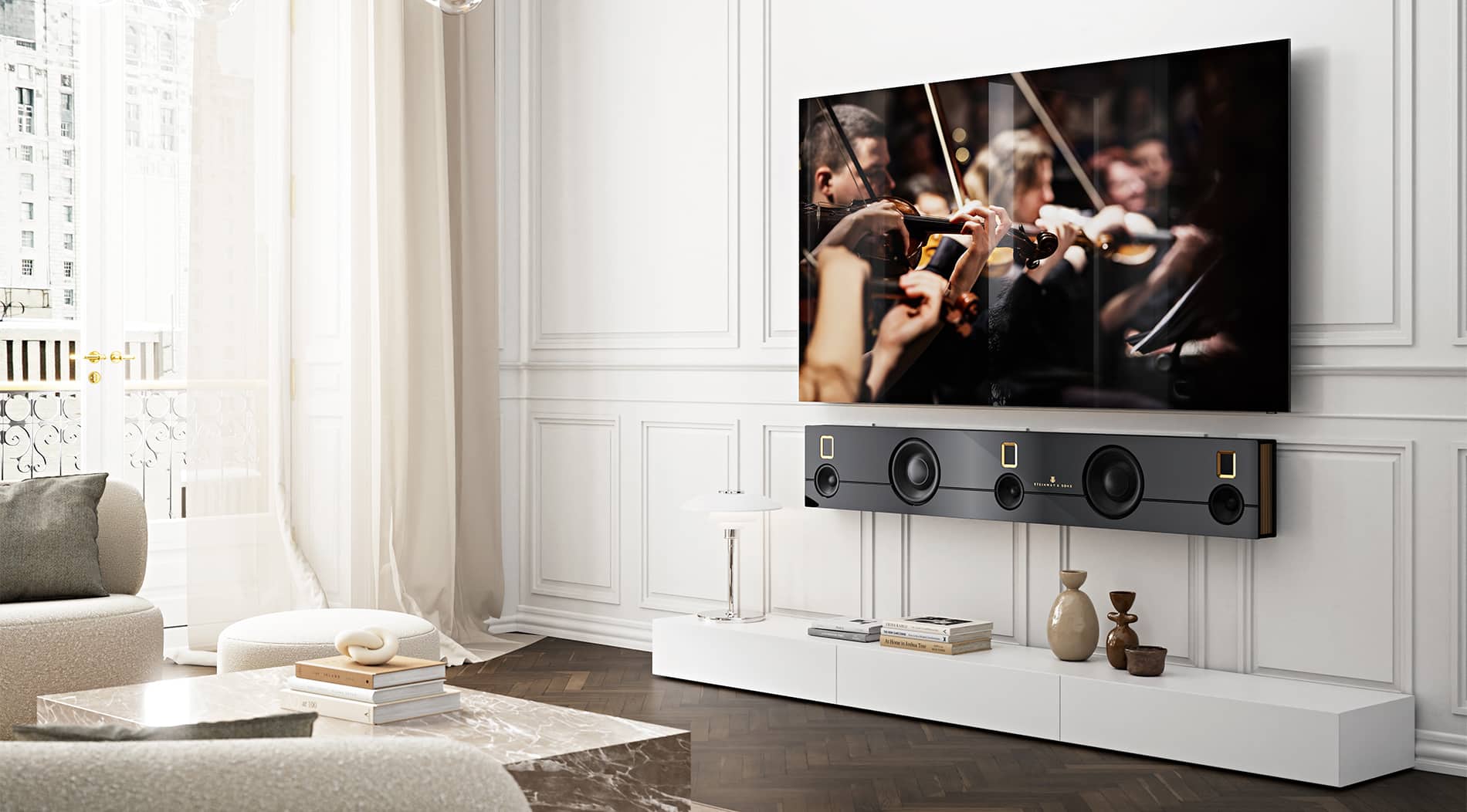 Steinway Lyngdorf Model S Soundbar – världens mest extrema soundbar