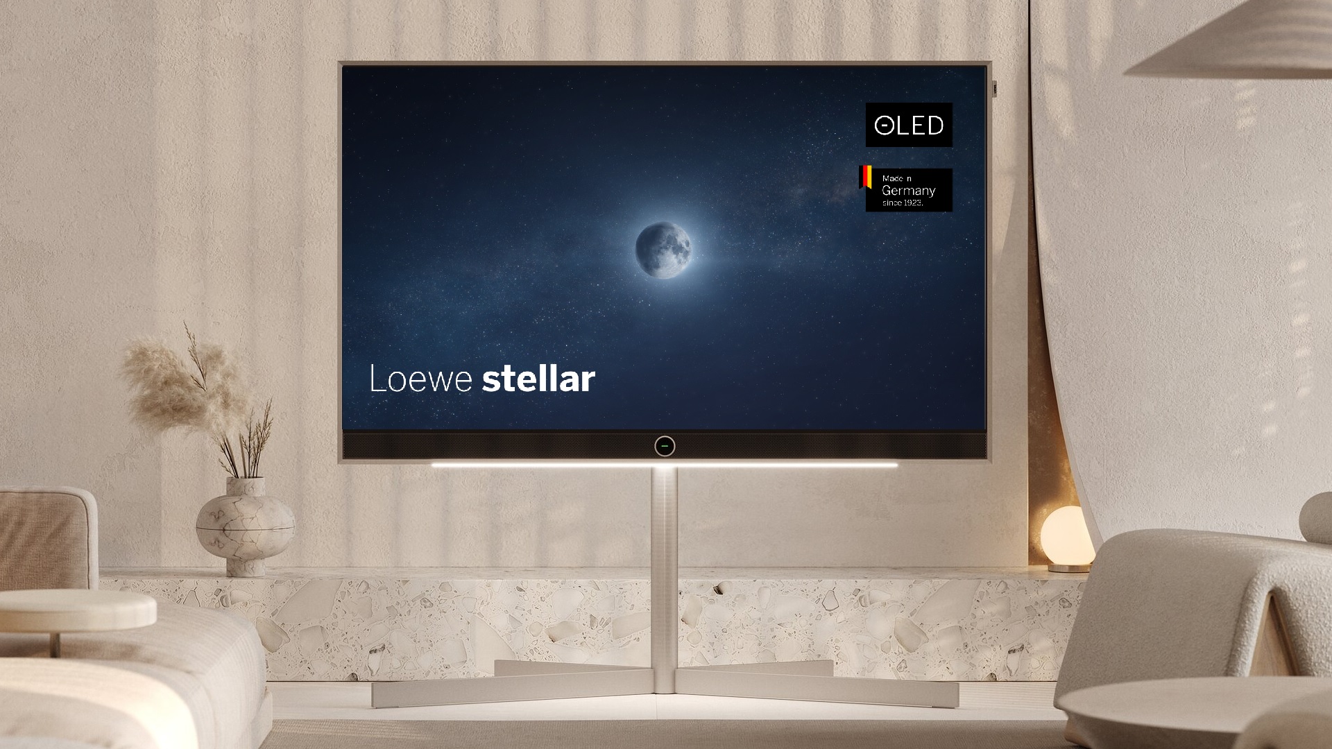 Loewe lanserar Stellar – ny flaggskepps-OLED-TV i betong