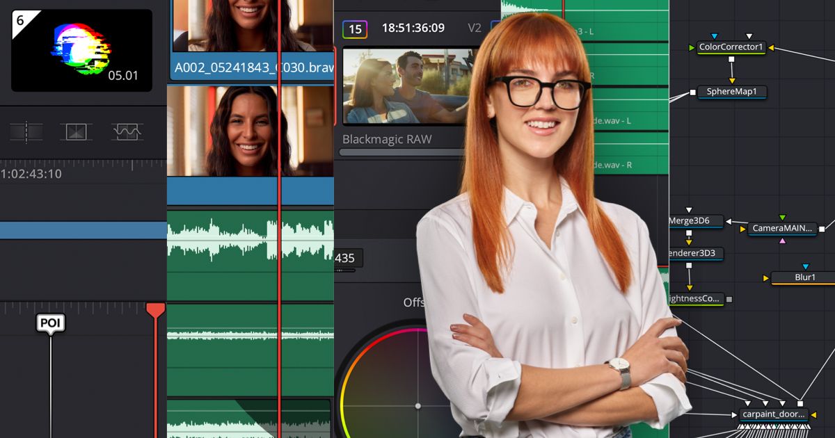 DaVinci Resolve 19 och Fusion Studio 19 med kraftfull AI