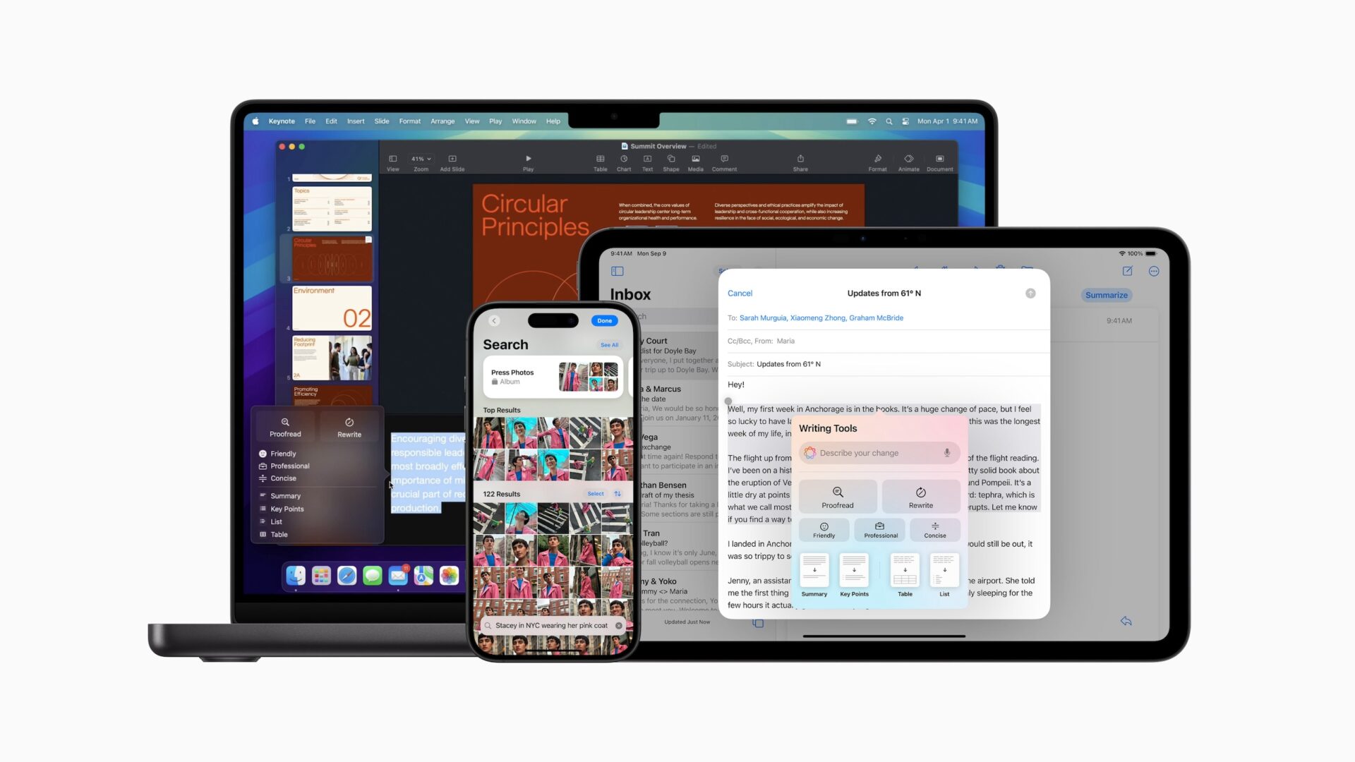 Nu kommer Apple Intelligence till iPhone, iPad och Mac