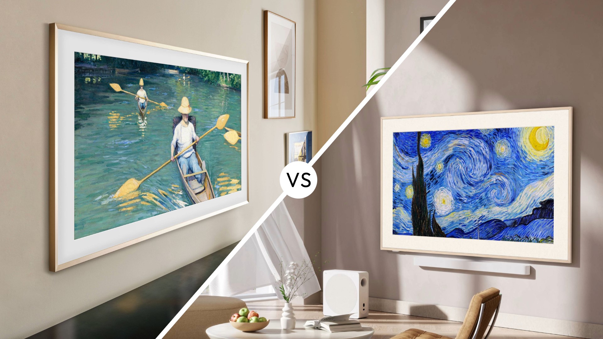 Samsung The Frame vs TCL NXTFRAME TV Duell