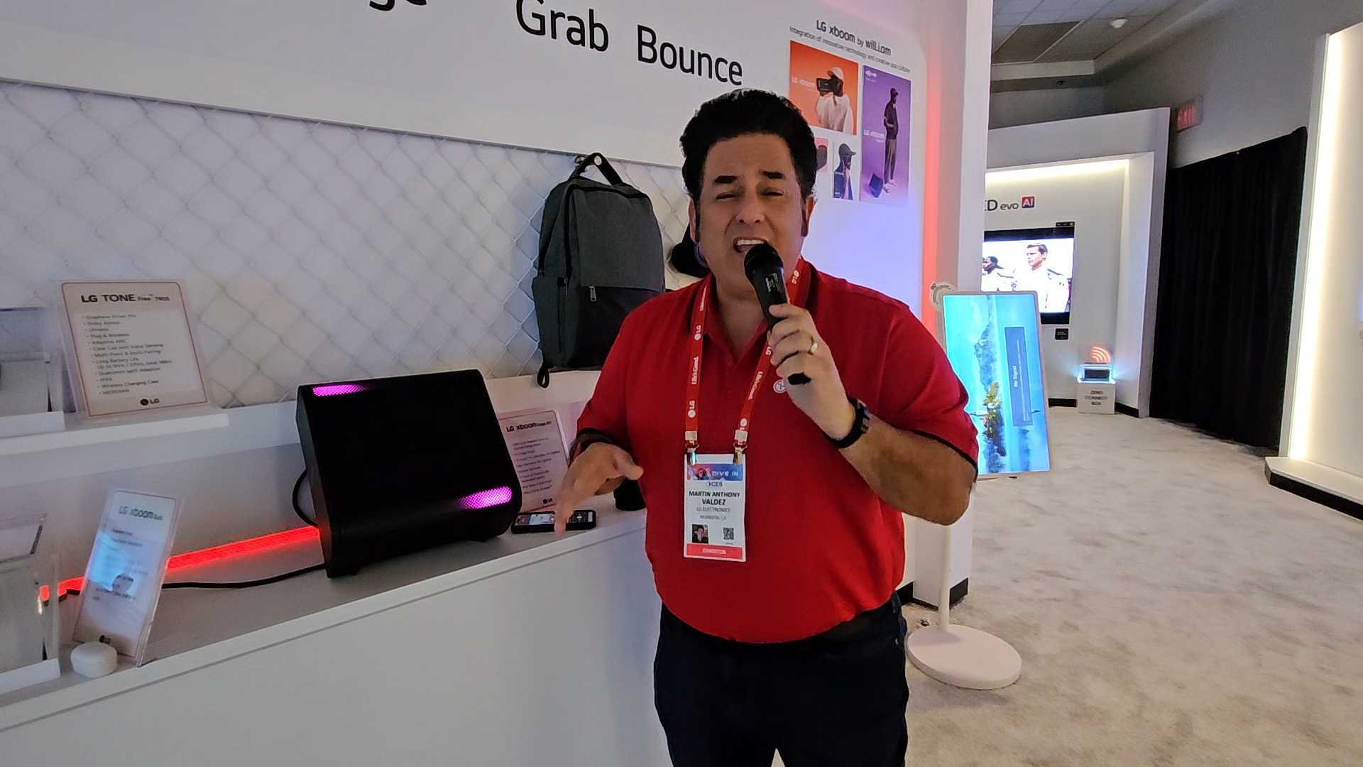 CES 2025: LG presenterar nya högtalare – xboom by will.i.am – Grab, Bounce och Stage 301