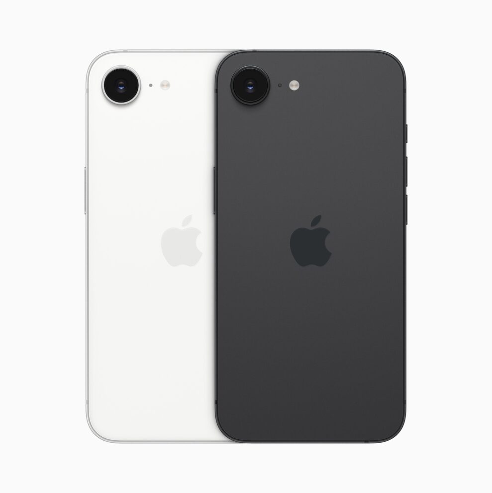 Apple iPhone 16e color lineup back 250219