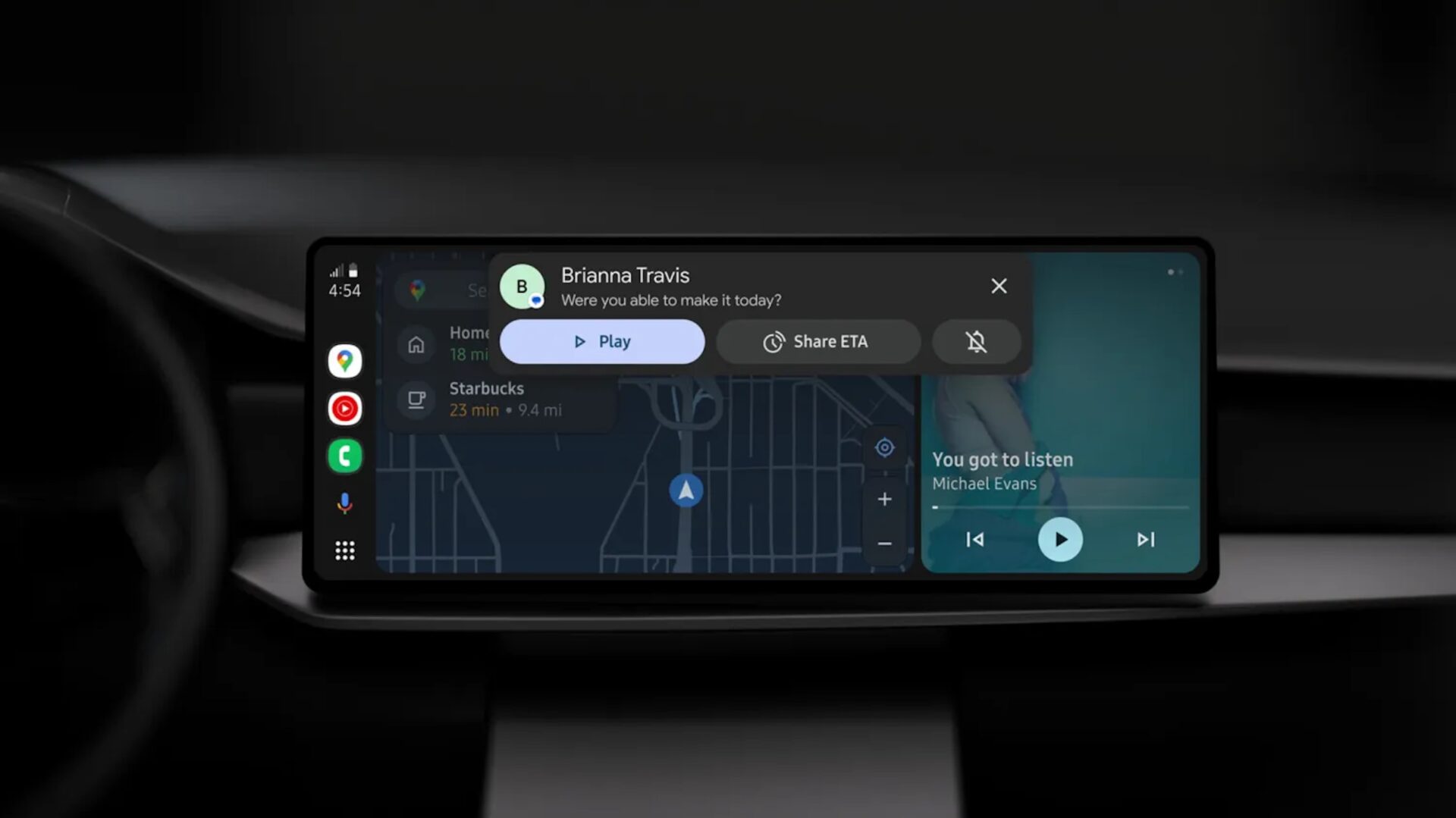 Gemini Live på väg till Android Auto