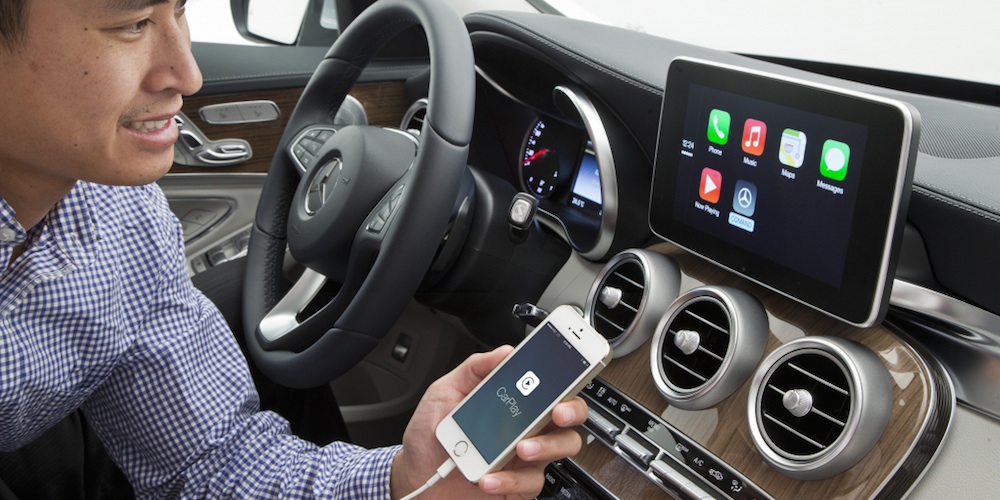 Bildgalleri: CarPlay i ny Mercedes