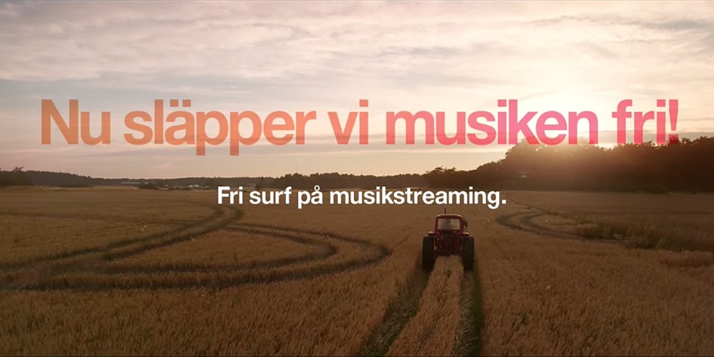 Gratis musikstreaming hos Tre